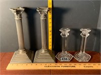 Vintage Godinger Silver Candlesticks+