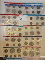 1968, 1969, 1971, 1972 & 1974 (5) US Mint Sets