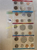 1970 & 1973 US Mint Sets