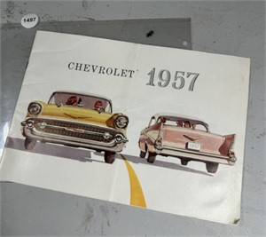 1957 Chevrolet Pamplet