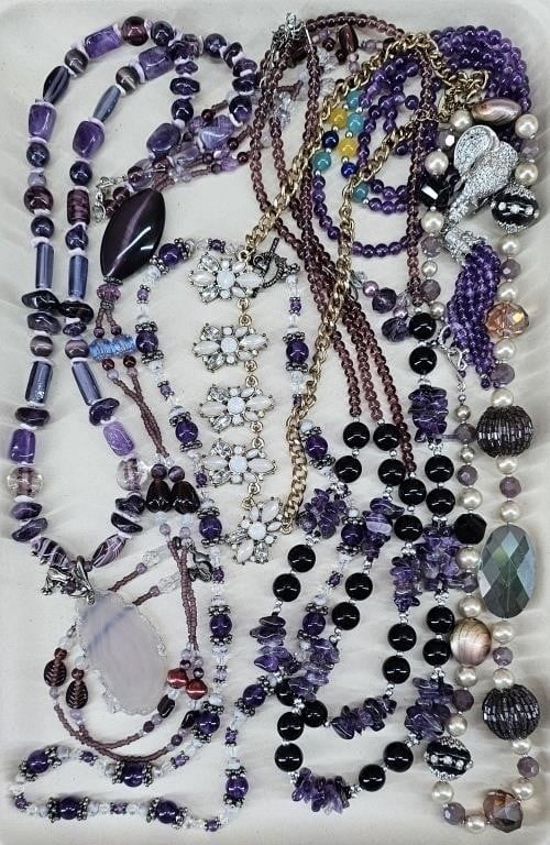 A Touch of Purple Jewelry Collection