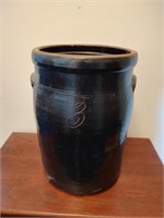 Antique 3 Gallon Crock