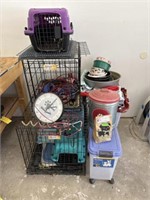 Dog/Cat Cages, Carriers, Bowls, and more!