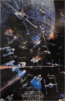 Autograph Star Wars Poster