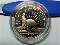 OF) 1986 s Liberty proof half dollar