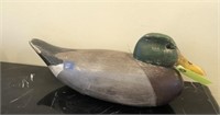 WOODEN CARVED MALLARD SC BURTON