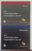 2012 US Mint Uncirculated Coin Set