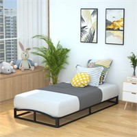 Amazon Basics Metal Platform Bed Frame, Twin