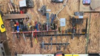Lot of screwdrivers and pliers, tools