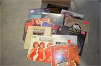 12 ASSORTED RECORD ALBUMS