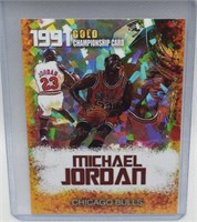 Michael Jordan 1991 Rookie Gems LE Gold #23