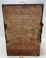 Metal Coffee Bin - Spurr's Revere Mocha & Java
