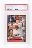 GRADED MIKE TROUT BASEBALL CARD