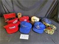 Vintage Noreloc Electric Razor and Hats
