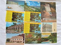 Large Lot of 80 American Travel Post Cards