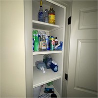 Closet of Cleaning Supplies