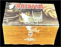 NEW Set of Six Arizona Drink Glasses