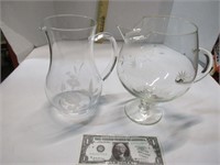 $Deal Crystal pitchers