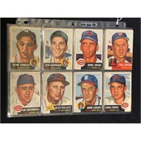 (23) Different 1953 Topps Baseball Cards