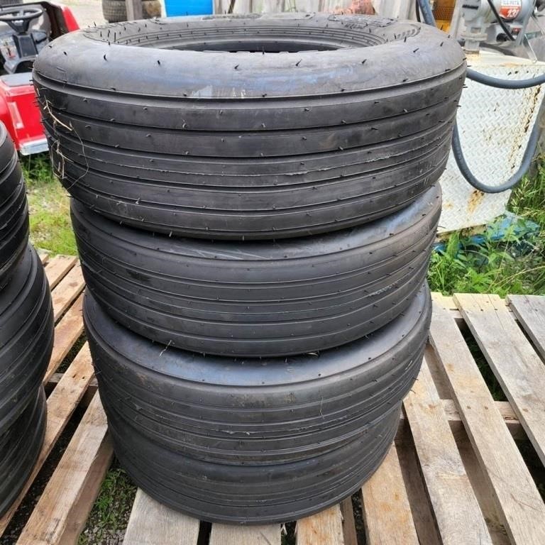 Unused Armstrong 8 Ply Implement Tires 4x$