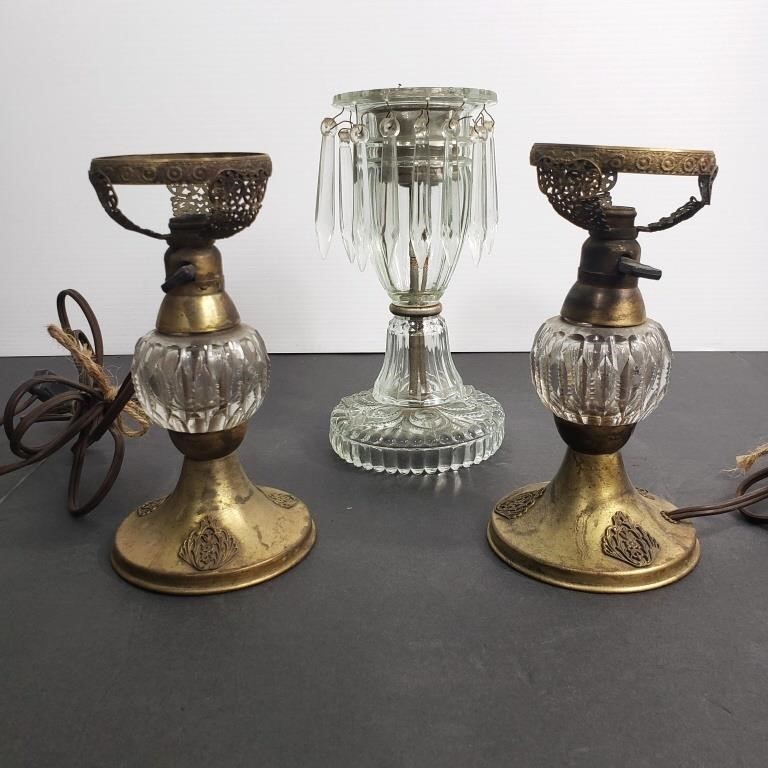 VINTAGE BOUDOIR LAMPS