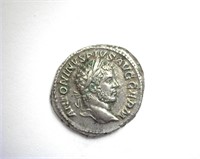 217 AD Caracalla AU-UNC AR Denarius