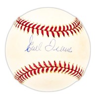 Earl Francis Signed Baseball Beckett COA