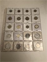 20 Assorted France Coins