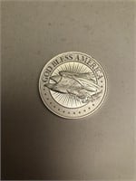 God Bless American 1 oz Silver Round