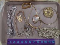 Mixed Color Metals Fashion Jewelry Lot