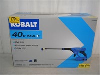 Almost Gone! New Kobalt 40v cordless Power Cleaner