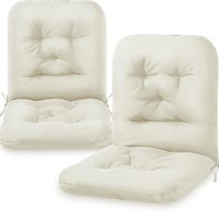 Back Chair Cushion Outdoor Indoor Tufted Seat/Bac