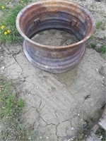 TRACTOR WHEEL FOR FIREPIT