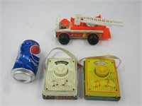 3 jouets vintages Fisher-Price