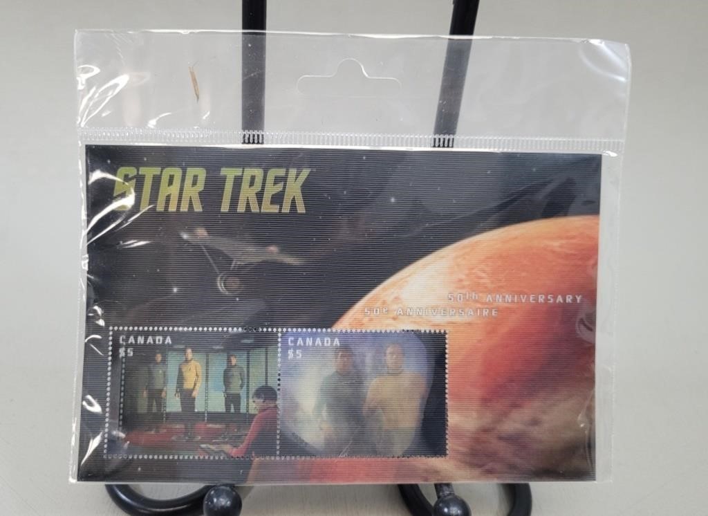 2016 Star Trek 3-D Stamps