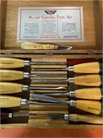 Millers-Falls Tools No 109 Carving Tool Set