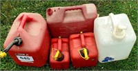 5 gas cans