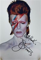 Autograph COA David Bowie Photo