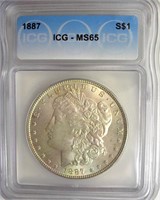 1887 Morgan ICG MS65