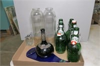 Sanctolite Jars & Grolsch Bottles