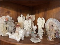 2 Shelves - Christmas & Angels