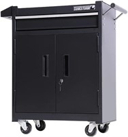 1 Drawer Tool Chest Cart  TZ8 Black