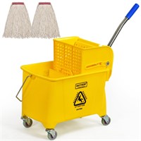 Matthew Cleaning Compact Mop Bucket INCL.2 Pack Mo