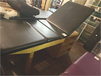 Massage table