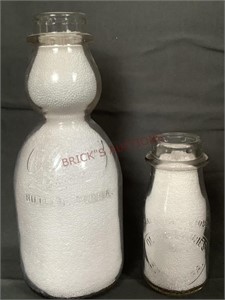Olson's Dairy Butler PA Milk Bottles