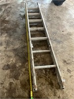 8 ft extension ladder = 16 ft
