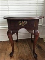 Oval End Table