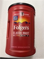 Folgers Medium roast coffee 43.5 oz