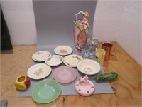 Various Plates & Decorative Items