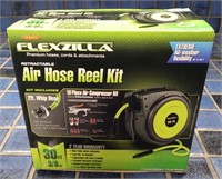 Flexzilla 30ft Air Hose Reel Kit in Sealed Box